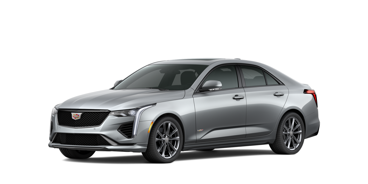 Three-quarter View of the 2026 CT4-V