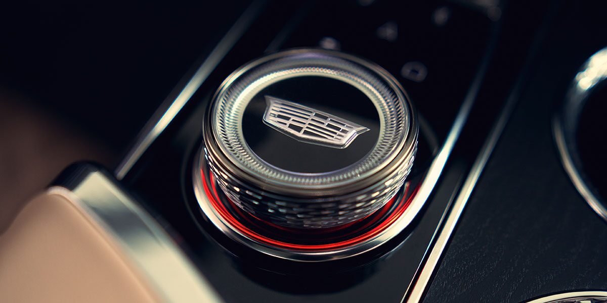 The Interior Jewelry Scroller of the Cadillac LYRIQ