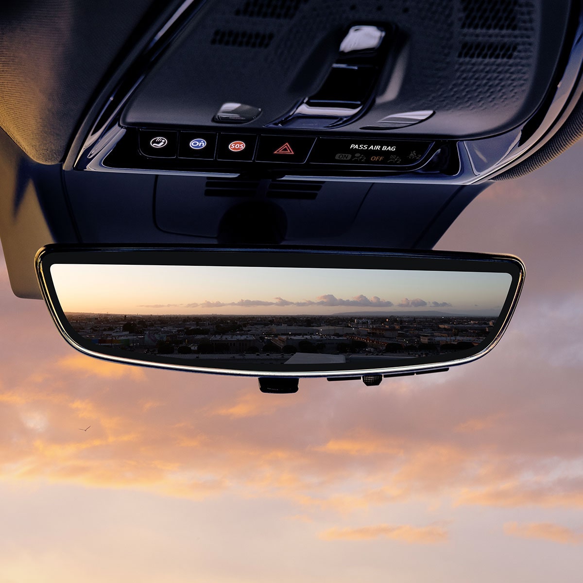 Rear View Mirror Inside the 2026 Cadillac OPTIQ