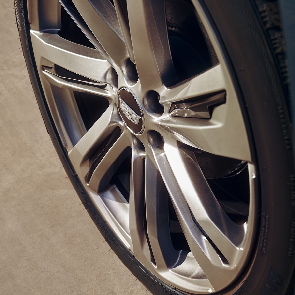 Close-Up of a 2026 Cadillac Escalade Wheel
