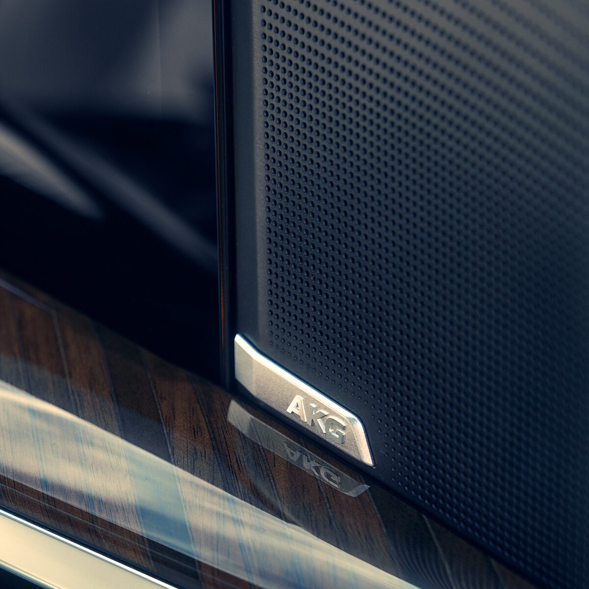 Close-Up of the 2026 Cadillac Escalade AKG Speakers