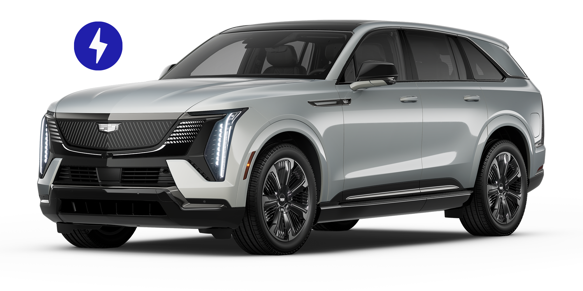 Three-quarter View of a 2025 ESCALADE IQ