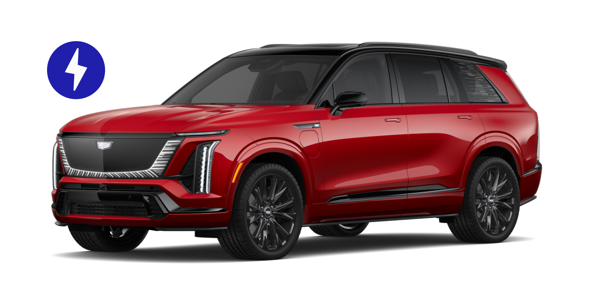 Three-quarter View of a 2026 VISTIQ in Radiant Red Tintcoat