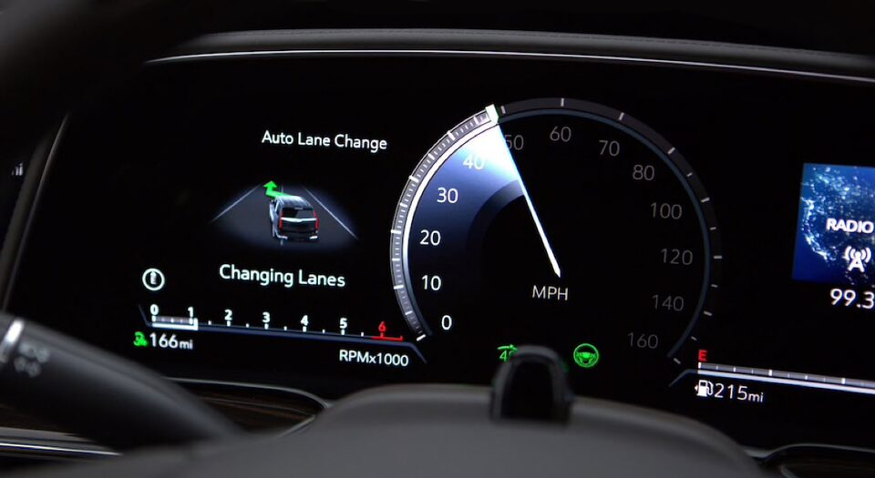 Cadillac Supercruise Driver Assistance Lane Changing Technology Video