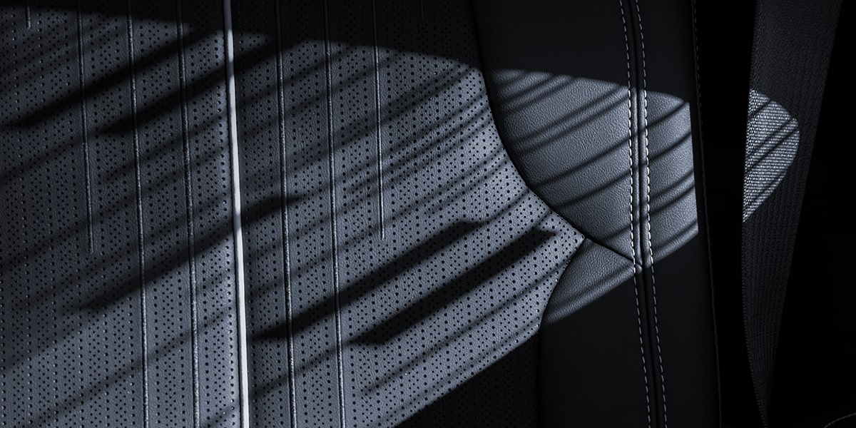 Close-up of Shadows on the 2026 VISTIQ'S Luxury Seating