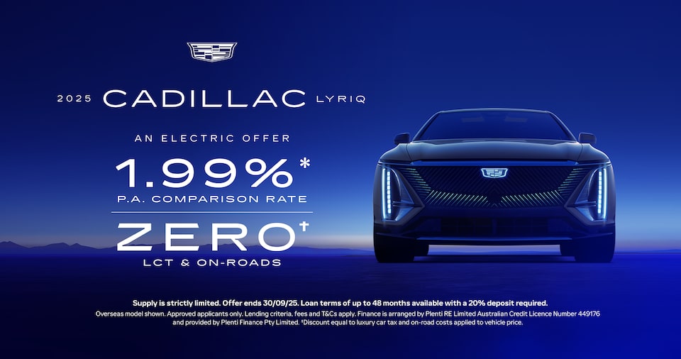Cadillac LYRIQ Finance Offer Australia