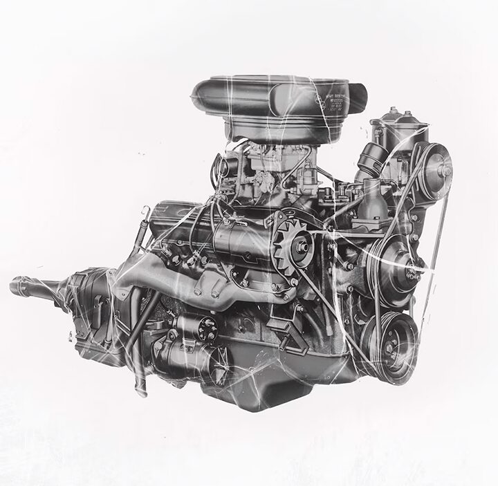 Original Cadillac engine