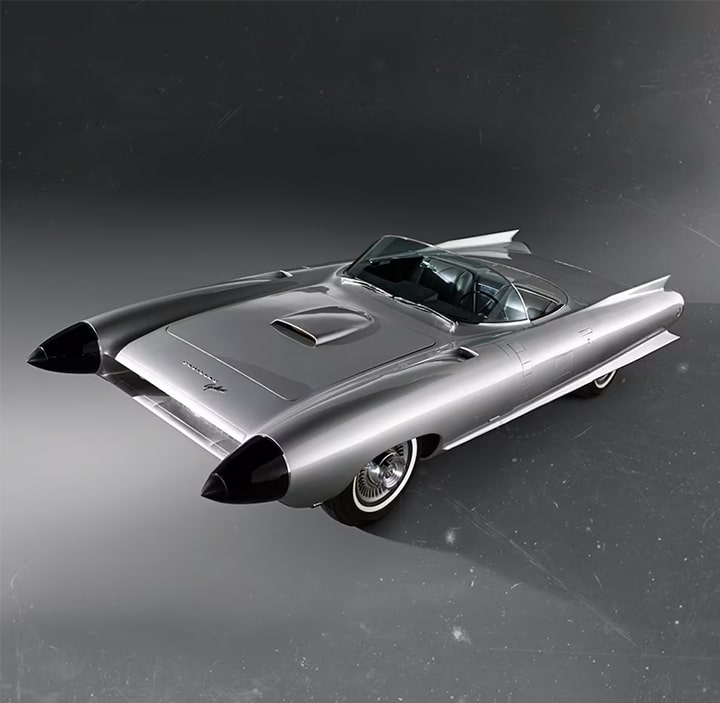 Cadillac looking forward