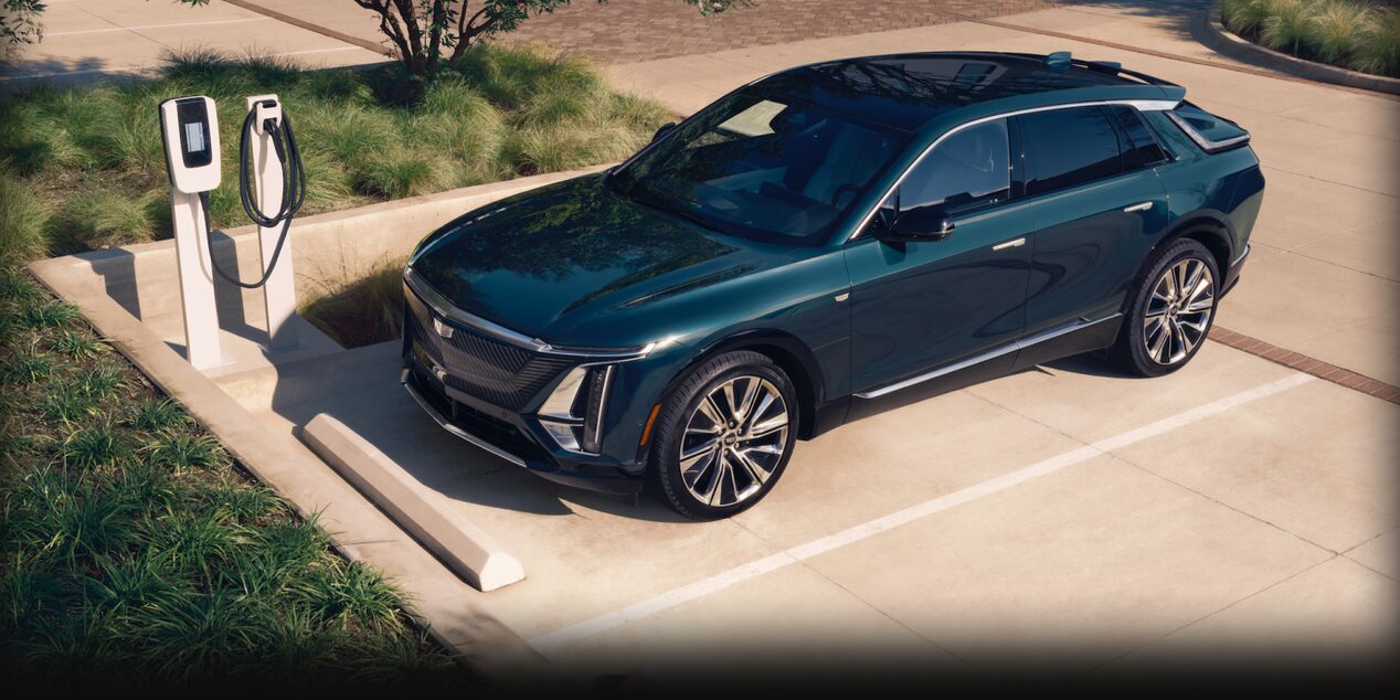 Cadillac LYRIQ on Charge